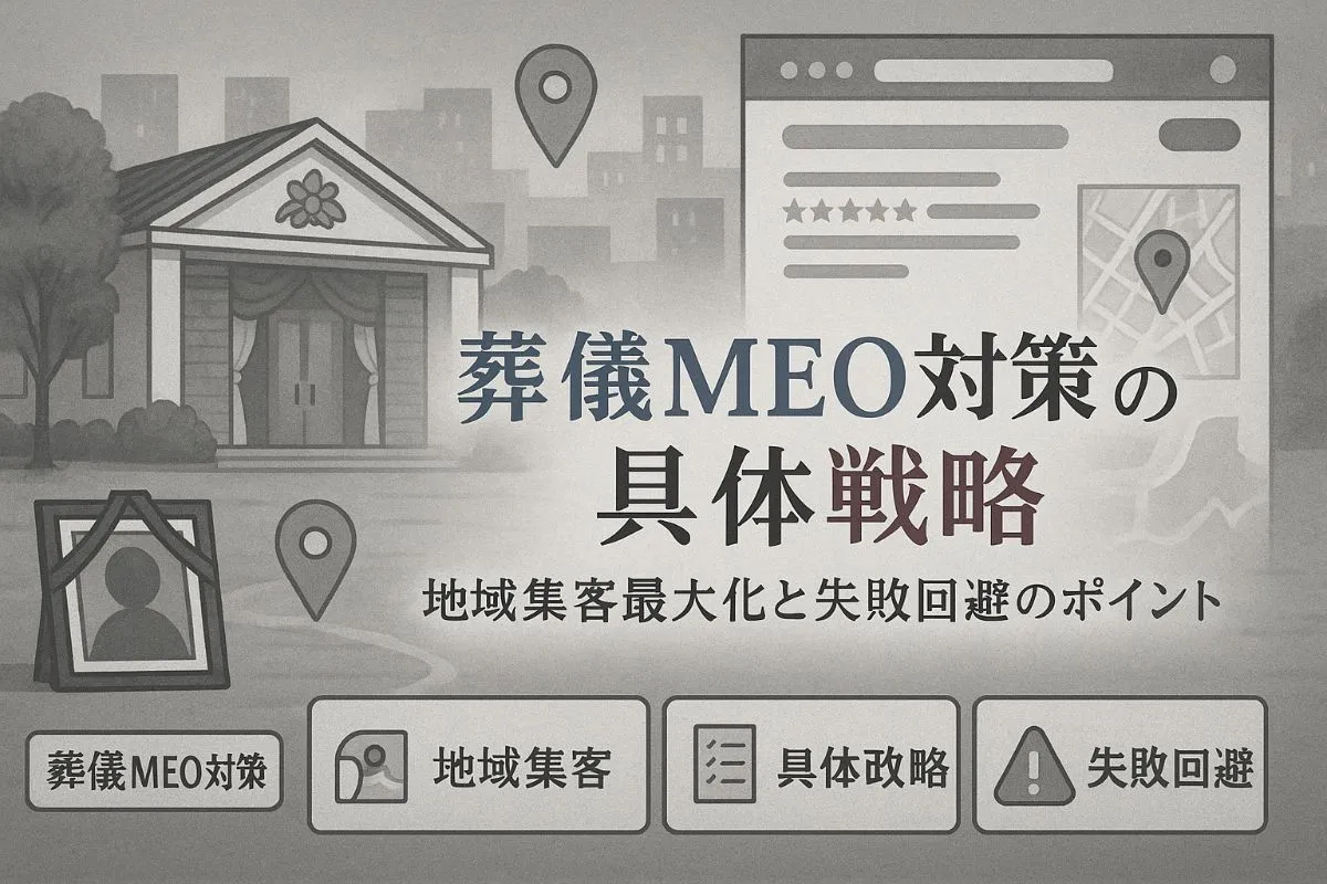 葬儀meo対策の利用方法で地域集客を最大化する具体戦略と失敗しないためのポイント